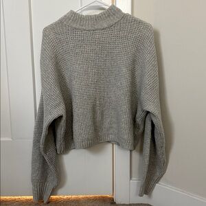 Hollister knit mockneck sweater